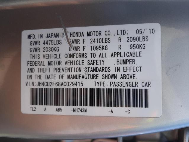 Photo 10 from auction – 2010 ACURA TSX with VIN JH4CU2F68AC029415