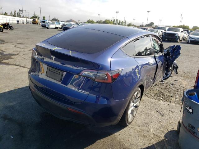 Photo 4 from auction – 2022 TESLA MODEL Y with VIN 7SAYGDEE0NF426048