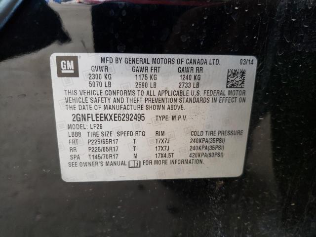 Photo 10 from auction – 2014 CHEVROLET EQUINOX LS with VIN 2GNFLEEKXE6292495