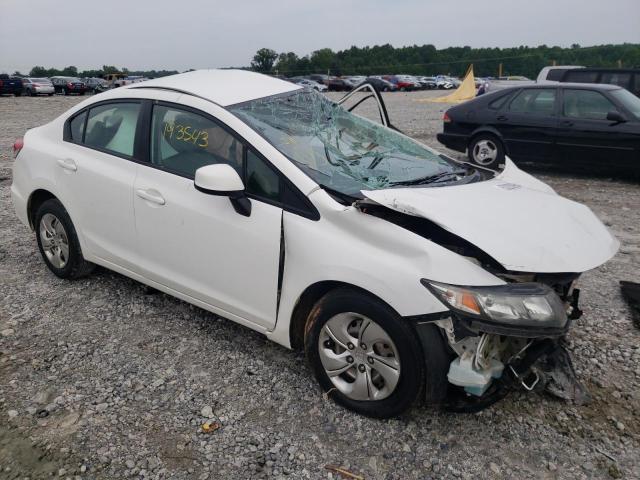 HONDA CIVIC LX 2013 with VIN 2HGFB2F50DH546044 - Photo from auction