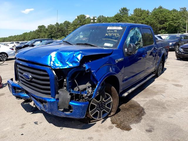 Photo 2 from auction – 2017 FORD F150 SUPER with VIN 1FTEW1EP7HFA91793