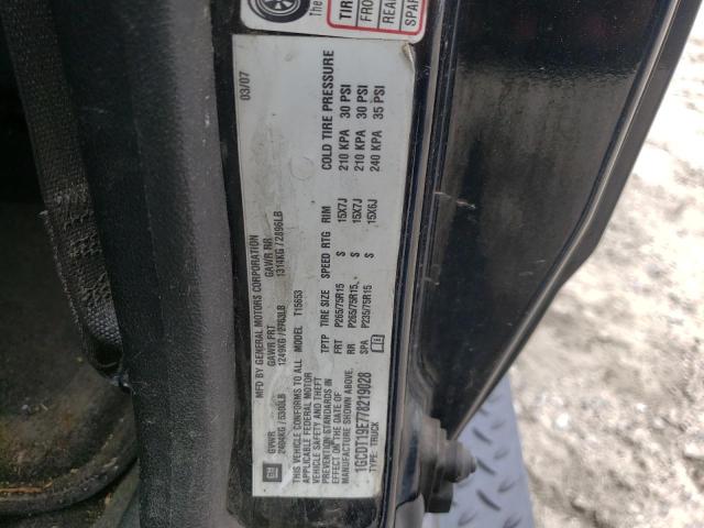 Photo 10 from auction – 2007 CHEVROLET COLORADO with VIN 1GCDT19E778219028