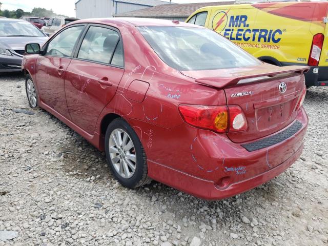 Photo 3 from auction – 2010 TOYOTA COROLLA BA with VIN 1NXBU4EE0AZ252829
