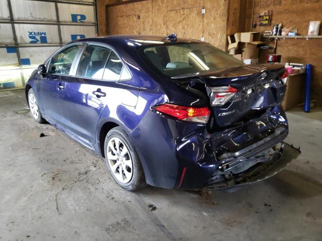 Photo 3 from auction – 2020 TOYOTA COROLLA LE with VIN 5YFEPRAE4LP029284