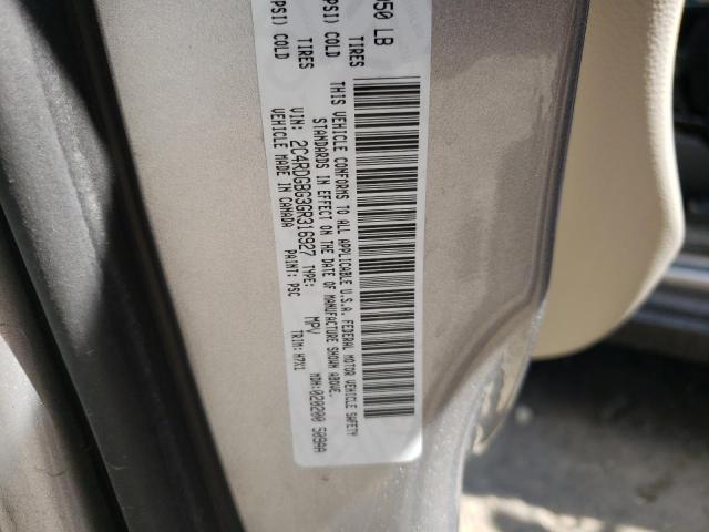 Foto 10 de la subasta – 2016 DODGE GRAND CARA con VIN 2C4RDGBG3GR316927