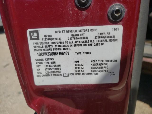Photo 10 from auction – 2006 CHEVROLET SILVERADO with VIN 1GCHK23U06F166161