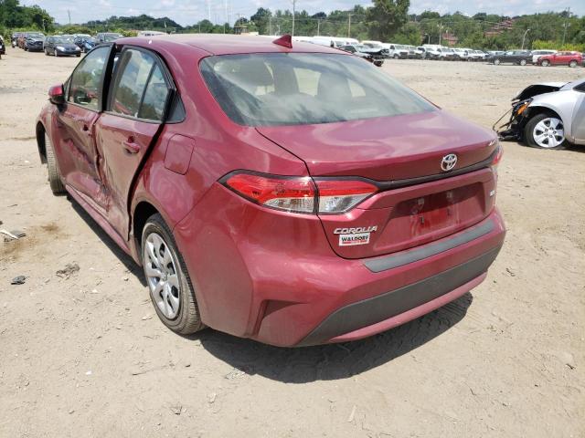 Photo 3 from auction – 2022 TOYOTA COROLLA LE with VIN JTDEPMAE5NJ220190
