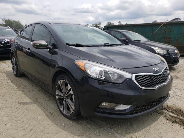 KIA FORTE EX 2014 with VIN KNAFZ4A85E5057569 - Photo from auction