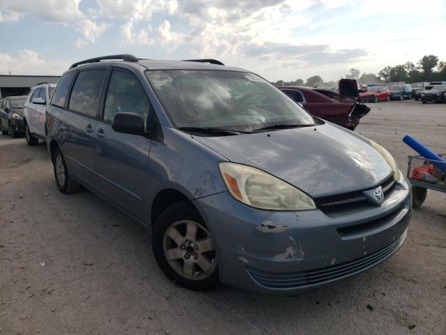 TOYOTA SIENNA CE 2004 with VIN 5TDZA23C54S011665 - Photo from auction