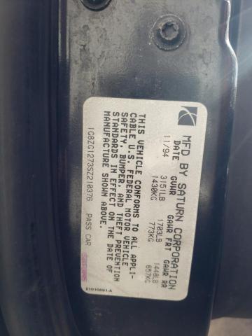 Photo 10 from auction – 1995 SATURN SC2 with VIN 1G8ZG1273SZ210376