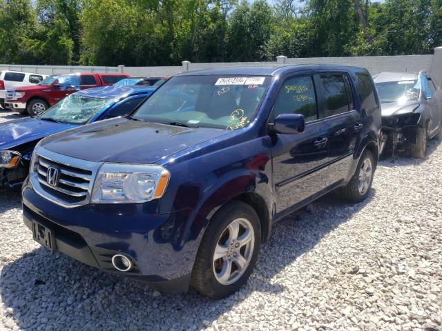 Photo 2 from auction – 2014 HONDA PILOT EXLN with VIN 5FNYF4H76EB034849
