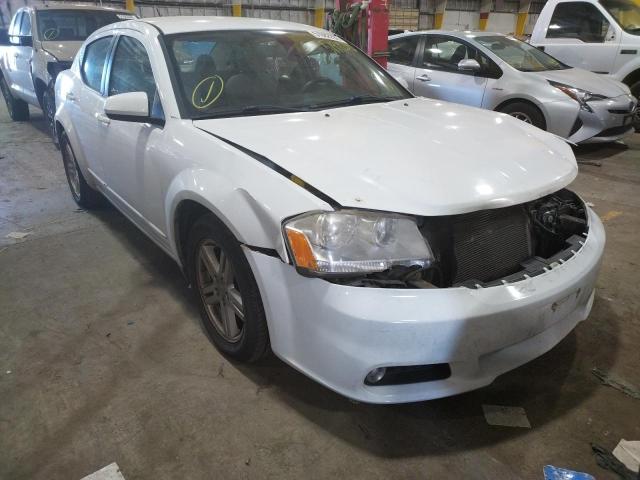 DODGE AVENGER SX 2013 with VIN 1C3CDZCG6DN687545 - Photo from auction