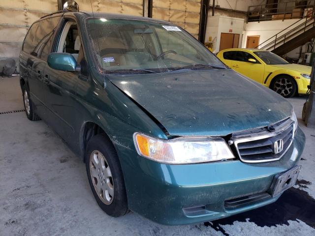 HONDA ODYSSEY EX 2002 with VIN 2HKRL18672H510140 - Photo from auction