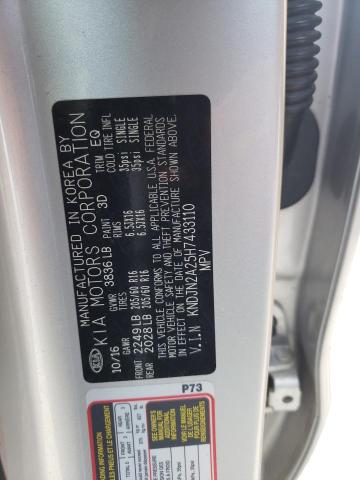 Photo 10 from auction – 2017 KIA SOUL with VIN KNDJN2A25H7433110