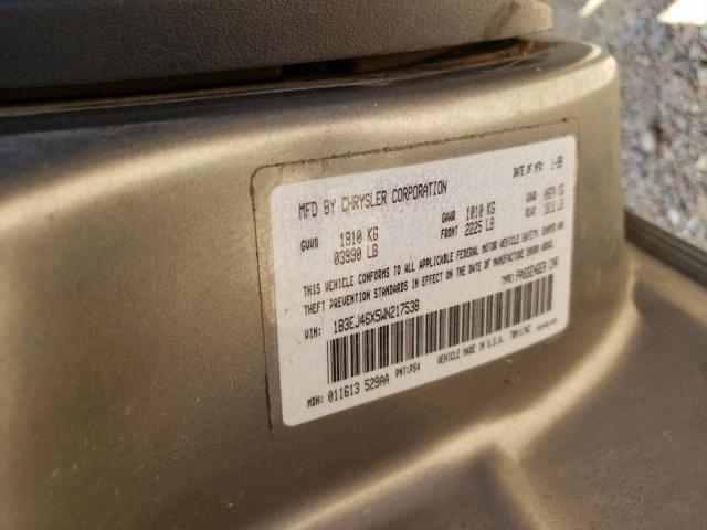 Photo 10 from auction – 1998 DODGE STRATUS with VIN 1B3EJ46X5WN217538