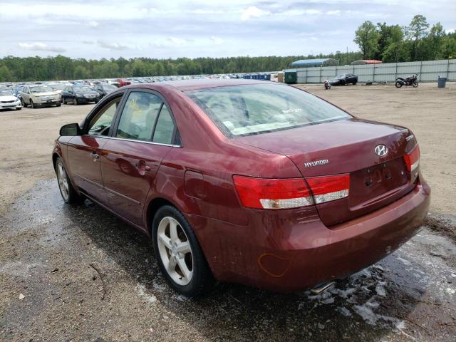 Photo 3 from auction – 2007 HYUNDAI SONATA SE with VIN 5NPEU46F37H201403