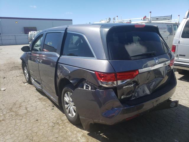 Photo 3 from auction – 2016 HONDA ODYSSEY EX with VIN 5FNRL5H44GB045022