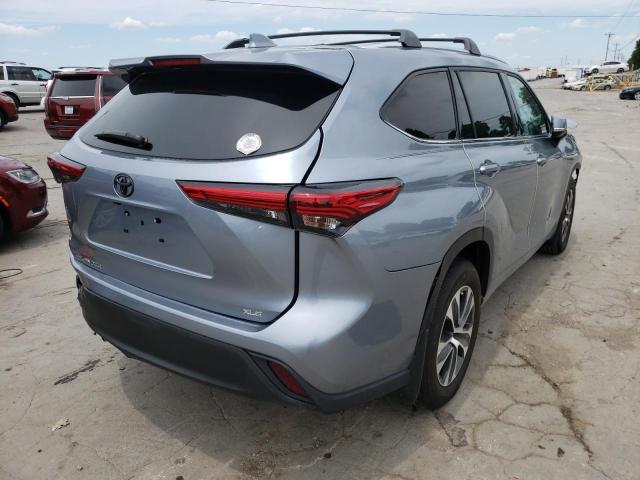 Photo 4 from auction – 2021 TOYOTA HIGHLANDER with VIN 5TDGZRAH3MS042372