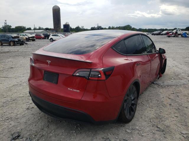 Photo 4 from auction – 2020 TESLA MODEL Y with VIN 5YJYGDEF2LF036538