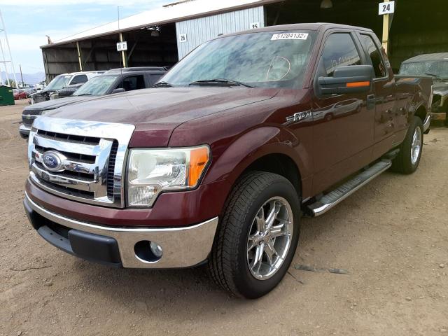Photo 2 from auction – 2010 FORD F150 SUPER with VIN 1FTEX1C81AKC34727