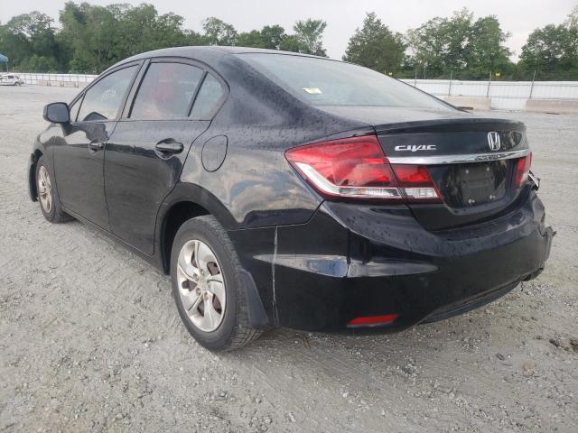 Photo 3 from auction – 2013 HONDA CIVIC LX with VIN 19XFB2F50DE066323