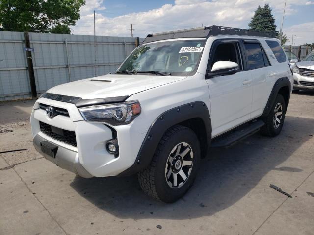Photo 2 from auction – 2021 TOYOTA 4 RUNNER with VIN JTERU5JR7M5842148