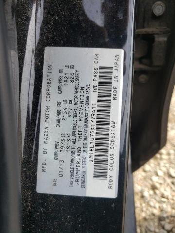 Photo 10 from auction – 2013 MAZDA 3 I with VIN JM1BL1U75D1779411