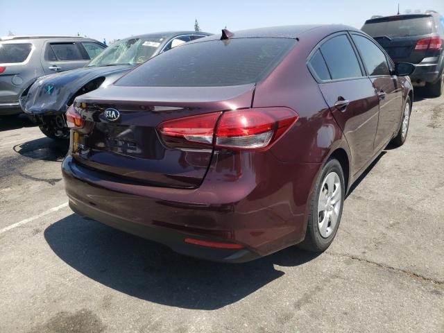 Photo 4 from auction – 2017 KIA FORTE LX with VIN 3KPFL4A7XHE111520
