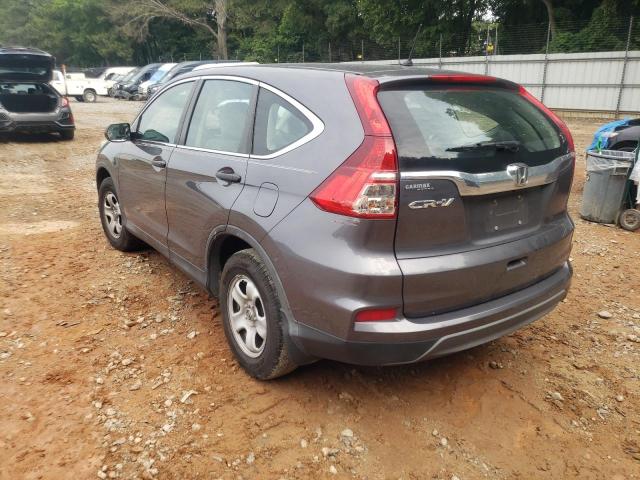 Photo 3 from auction – 2016 HONDA CR-V LX with VIN 2HKRM3H32GH527627