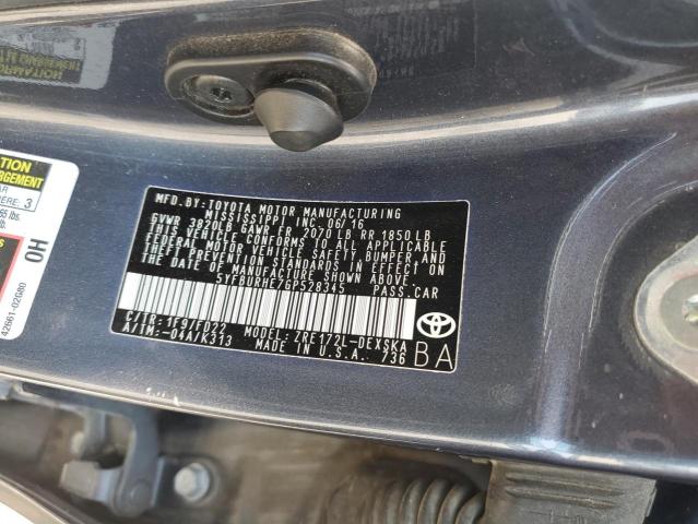 Photo 10 from auction – 2016 TOYOTA COROLLA L with VIN 5YFBURHE7GP528345
