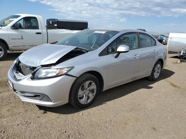 Photo 2 from auction – 2013 HONDA CIVIC LX with VIN 2HGFB2F54DH581086