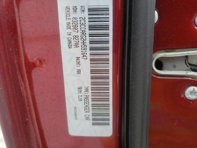 Photo 10 from auction – 2017 CHRYSLER 300 LIMITE with VIN 2C3CCARG2HH591647
