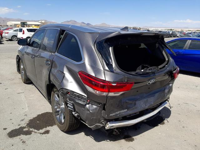 Photo 3 from auction – 2017 TOYOTA HIGHLANDER with VIN 5TDDGRFH2HS034044