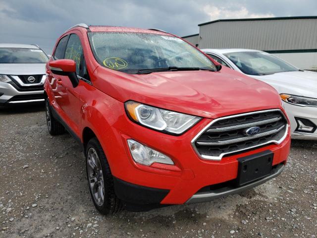 FORD ECOSPORT T 2020 with VIN MAJ6S3KL2LC346153 - Photo from auction