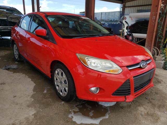 FORD FOCUS SE 2012 with VIN 1FAHP3F23CL352832 - Photo from auction