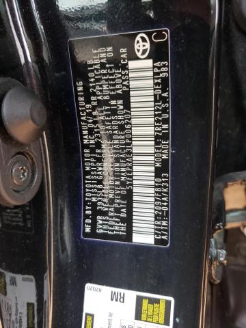 Photo 10 from auction – 2020 TOYOTA COROLLA LE with VIN 5YFEPRAE3LP006207