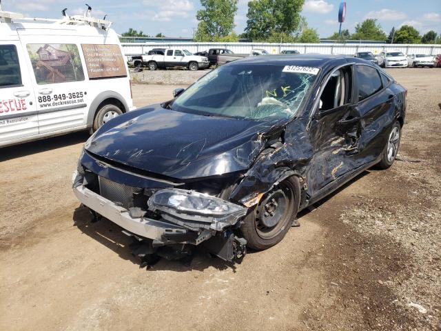 Photo 2 from auction – 2019 HONDA CIVIC LX with VIN 2HGFC2F68KH557358