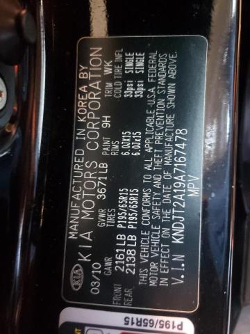 Photo 10 from auction – 2010 KIA SOUL with VIN KNDJT2A19A7167478