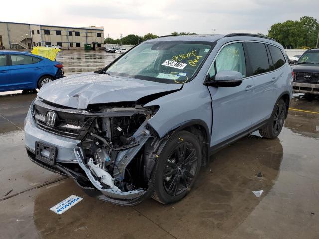 Photo 2 from auction – 2022 HONDA PILOT SE with VIN 5FNYF5H22NB013605