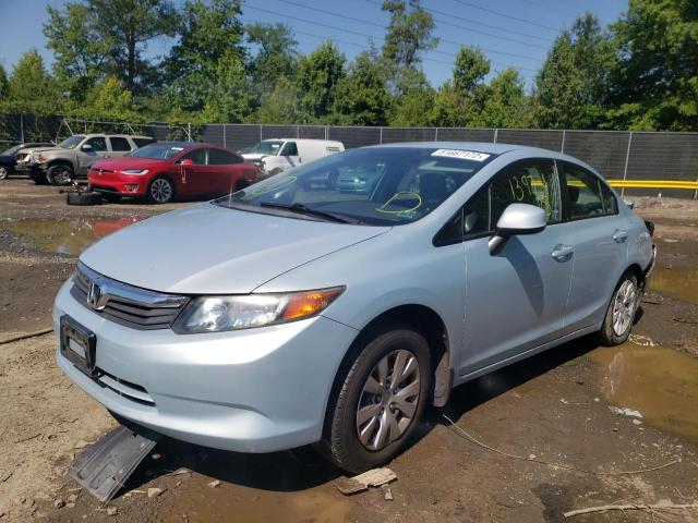 Photo 2 from auction – 2012 HONDA CIVIC LX with VIN 2HGFB2F50CH597946