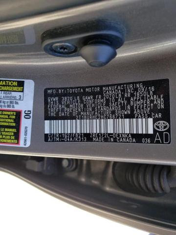 Photo 10 from auction – 2017 TOYOTA COROLLA L with VIN 2T1BURHE2HC766721