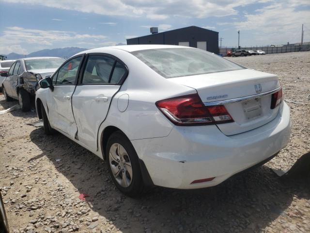 Photo 3 from auction – 2015 HONDA CIVIC LX with VIN 19XFB2F5XFE009016