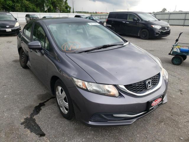 HONDA CIVIC LX 2014 with VIN 2HGFB2F56EH534336 - Photo from auction