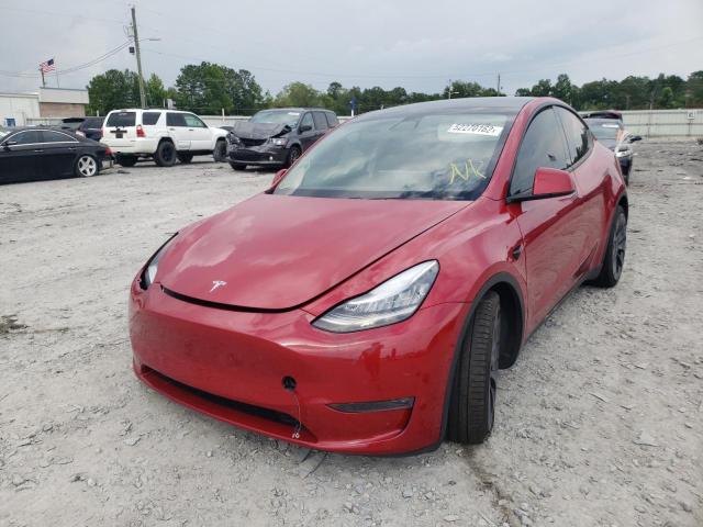 Photo 2 from auction – 2020 TESLA MODEL Y with VIN 5YJYGDEF2LF036538