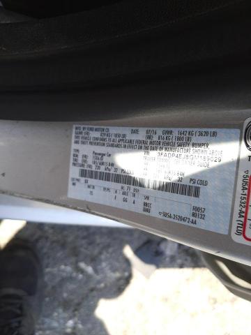 Photo 10 from auction – 2016 FORD FIESTA SE with VIN 3FADP4EJ8GM189029