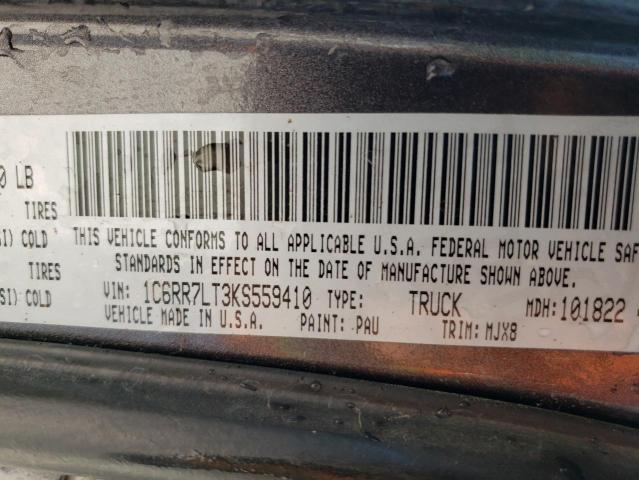 Photo 10 from auction – 2019 RAM 1500 CLASS with VIN 1C6RR7LT3KS559410