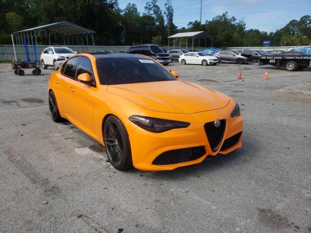 Photo 1 from auction – 2018 ALFA ROMEO GIULIA TI with VIN ZARFAECN9J7594355