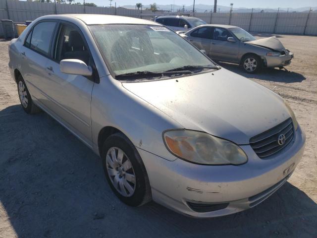 TOYOTA COROLLA CE 2003 with VIN JTDBR32E130027706 - Photo from auction