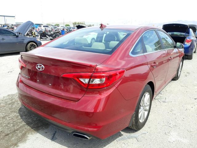 Photo 4 from auction – 2016 HYUNDAI SONATA SE with VIN 5NPE24AF1GH303036