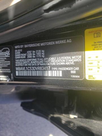 Photo 10 from auction – 2013 BMW X1 XDRIVE2 with VIN WBAVL1C53DVR83417